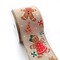 Designer’ Shop WR 63-5220 Christmas Gingerbread Wired Edge Ribbon – 2.5" x 10 Yards – Tan Burlap with charming Gingerbread Candy Canes & Holiday Icons